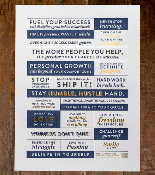 Letterpress Manifesto